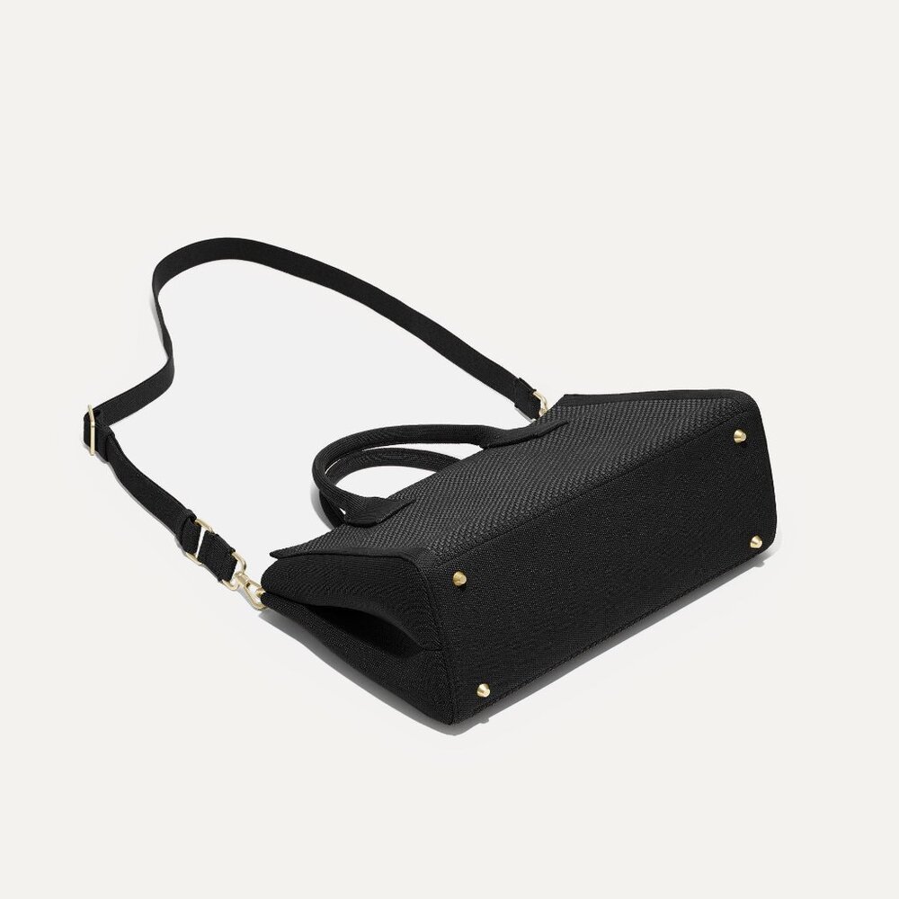 Rothy's The Classic Handbag in Black - Picture 4 of 6